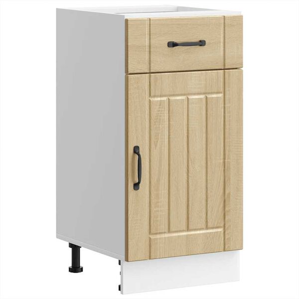 vidaXL Kitchen Base Cabinet Sonoma oak Engineered wood Medium