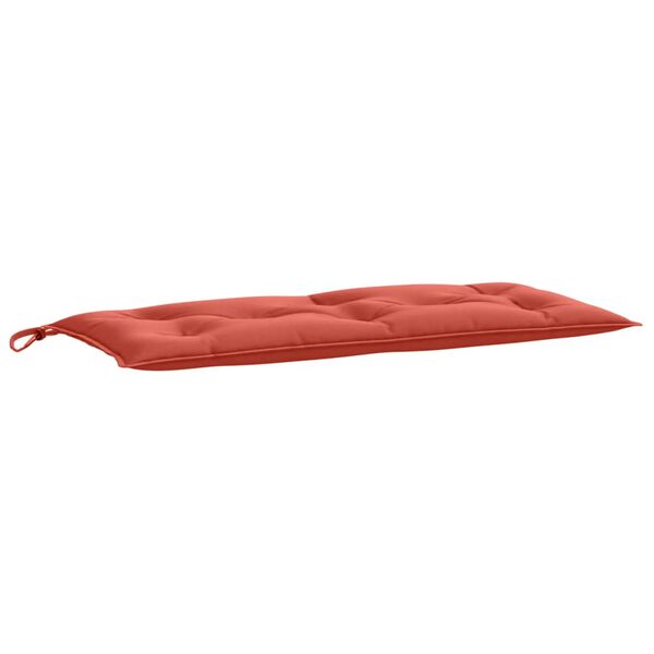 vidaXL Garden Bench Cushion Melange Red 100% Polyester