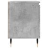 vidaXL TV Cabinet Concrete Grey Engineered Wood, Iron Medium TV Cabinet