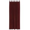 vidaXL Blackout Curtains 2 pcs Wine Red 55.12 x 102.36 in Velvet