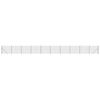 vidaXL Wire Mesh Fence with Flange Anthracite 5.2x82.0'
