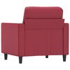 vidaXL Sofa Chair Wine Red