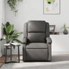 vidaXL Recliner Chair Gray