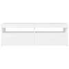 vidaXL TV Cabinet White Engineered Wood Large TV Cabinet Rectangular