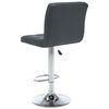 vidaXL Bar Stool Set of 2 Grey