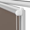 vidaXL Roller Blind Coffee 100% polyester, Aluminum 21.7 x 68.9 in