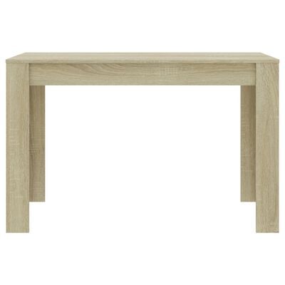 vidaXL Dining Table Sonoma Oak 47.2"x23.6"x29.9" Engineered Wood