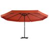 vidaXL Garden Parasol Terracotta