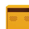 vidaXL TV Cabinet Mustard Yellow Cold-rolled Steel Medium TV Cabinet