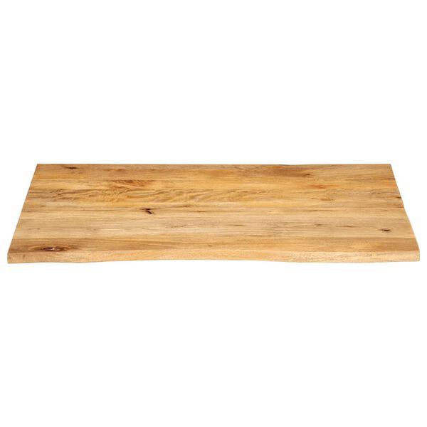 vidaXL Table Top Live Edge 43.3"x31.5"x1.5" Solid Wood Mango