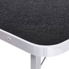 vidaXL Dog Grooming Table Black and Silver