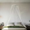vidaXL Mosquito Net for Bed 220 Mesh White 56x56 x 86.6 "