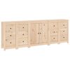 vidaXL Sideboard Wooden Solid pine wood