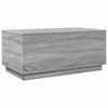 vidaXL Coffee Table Grey Sonoma Engineered wood Medium Coffee Table