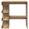 vidaXL Bar Table Artisan oak Engineered wood Medium Bar Table