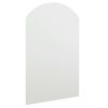 vidaXL Mirror With Led Light Silver Glass Medium Mirror With LED Light
