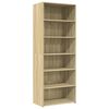vidaXL Highboard Sonoma Oak Engineered wood Large Highboard