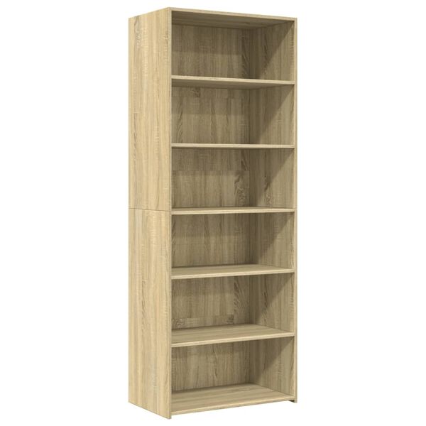 vidaXL Highboard Sonoma Oak Engineered wood Large Highboard