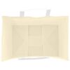 vidaXL Paper Bags 250 pcs with Handles Yellow 32x22x24 cm