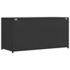 vidaXL Storage Chest Black