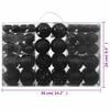 vidaXL Christmas Ball Set Set of 100 Black Plastic Various