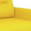 vidaXL Sofa Set Light Yellow
