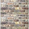 vidaXL 3D Wall Panels with Multicolor Brick Design 10 pcs EPS