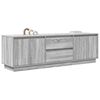 vidaXL TV Cabinet Grey Sonoma Engineered Wood Large TV Cabinet