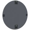 vidaXL Wall Mirror Round &Oslash; 23.62 in Tempered Glass