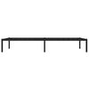 vidaXL Metal Bed Frame without Mattress Black 42.1"x79.9"