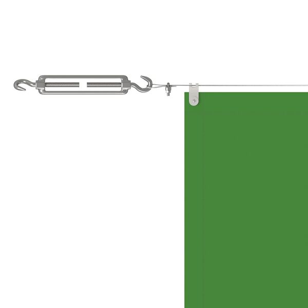 vidaXL Vertical Awning Light Green Oxford fabric (100% polyester)