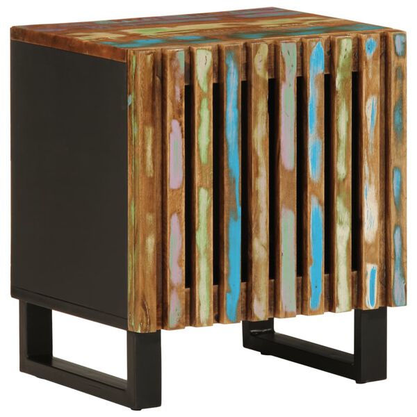 vidaXL Bedside Cabinet Set of 2 Multicoloured