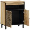 vidaXL Side Cabinet 23.6"x13"x29.5" Solid Wood Mango