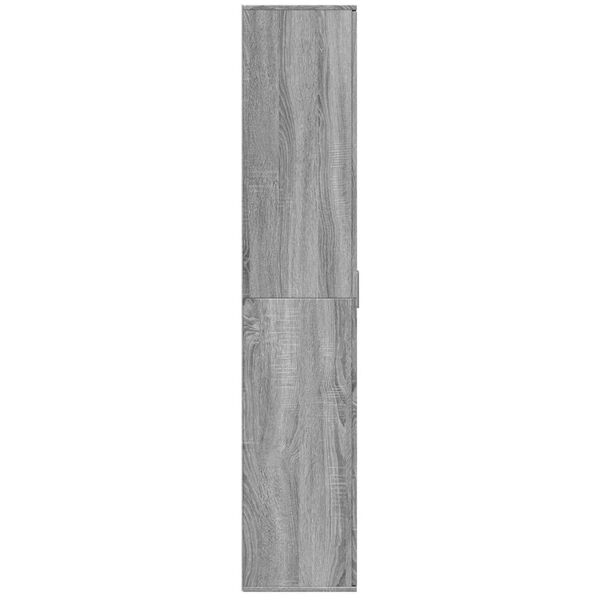 vidaXL Highboard Grey sonoma Engineered wood Large Highboard