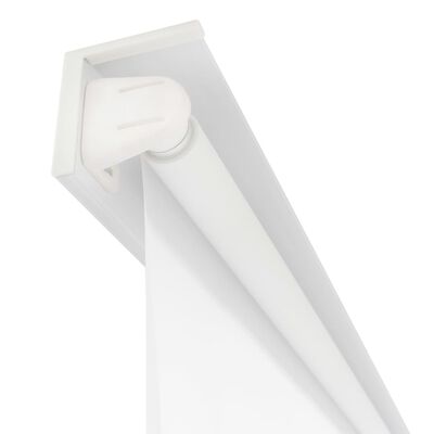 vidaXL Shower Roller Blind 31.5"x94.5" White