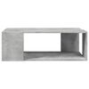 vidaXL Coffee Table Concrete grey Engineered wood Low Coffee Table
