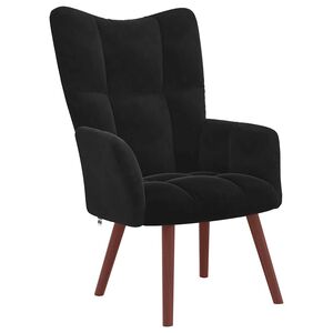 vidaXL Relaxing Chair Black