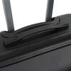 vidaXL Suitcase 3 pcs Black 19.69 x 12.20 x 30.71 in ABS Plastic