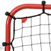 vidaXL Adjustable Football Kickback Rebounder 37.8x31.5x37.8" Steel and PE