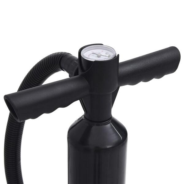 vidaXL Hand Pump Black Plastic Compact Portable Hand Pump