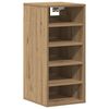 vidaXL Shoe Cabinet Artisan Oak Engineered Wood Medium Shoe Cabinet