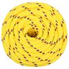 vidaXL Boat Rope Yellow 0.71 " 82.0 ' Polypropylene