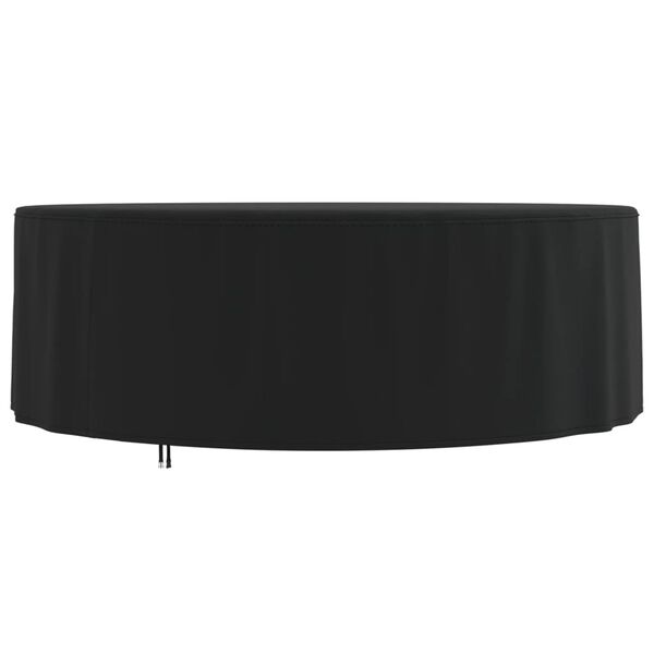 vidaXL Garden Furniture Cover Black 420D Oxford fabric Large