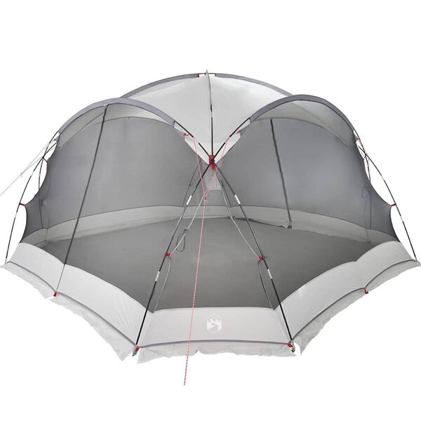 vidaXL Tents with Roof with Air Vent Gray 434 x 434 x 230 cm Polyester