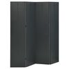 vidaXL 4-Panel Room Dividers 2 pcs Anthracite 63"x70.9" Steel