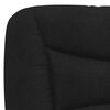 vidaXL Headboard Cushion Black 100% polyester