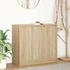 vidaXL Sideboard Sonoma oak Engineered Wood Medium Sideboard