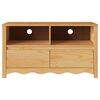 vidaXL TV Cabinet Drammen Oak 99 x 43 x 55 cm Solid Pine wood