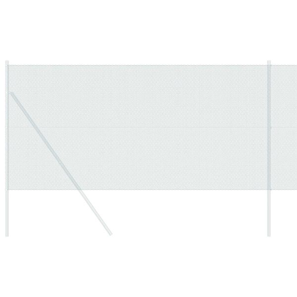 vidaXL Hexagon Fence Green 1.2 x 100 m Steel