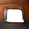 vidaXL Family Tent with Porch 6-Person Gray and Orange Waterproof